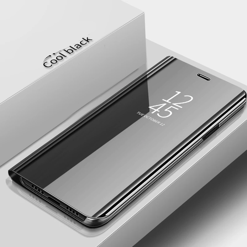 Для OPPO A1K чехол 6,1 ''флип зеркальный Стенд чехол для телефона для OPPO Realme C2 чехол чехол Роскошный Жесткий RealmeC2 C 2 A1 KCPH1923