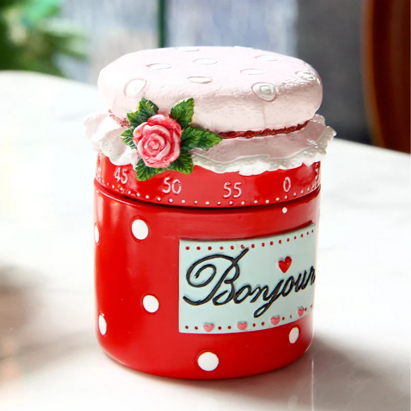 ORZ прекрасный механический кухонный Таймер Будильник приготовление обратного