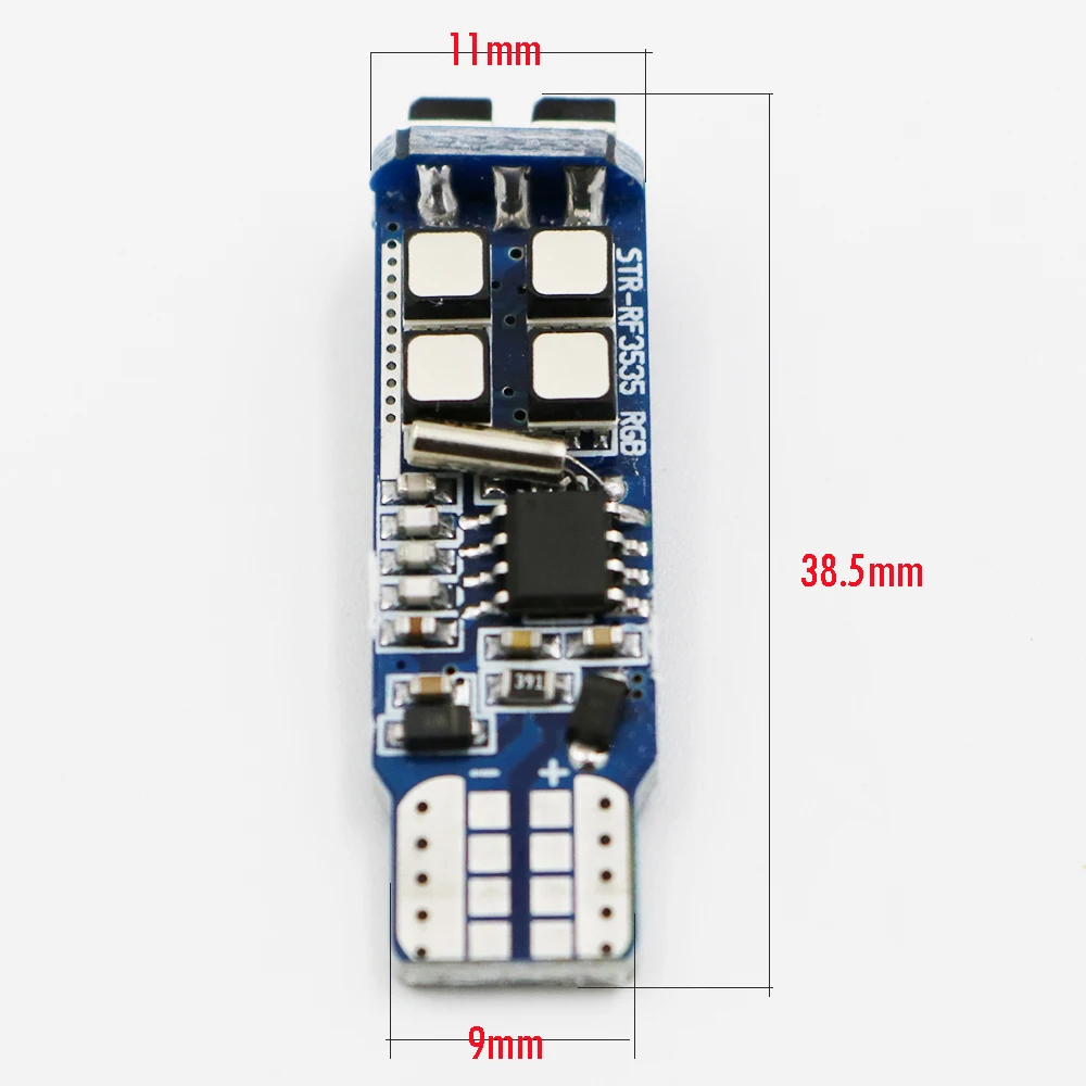 YSY 1 комплект Canbus 12 в RGB T10 3535 10 SMD светодиодные лампы автомобильный индикатор зазор