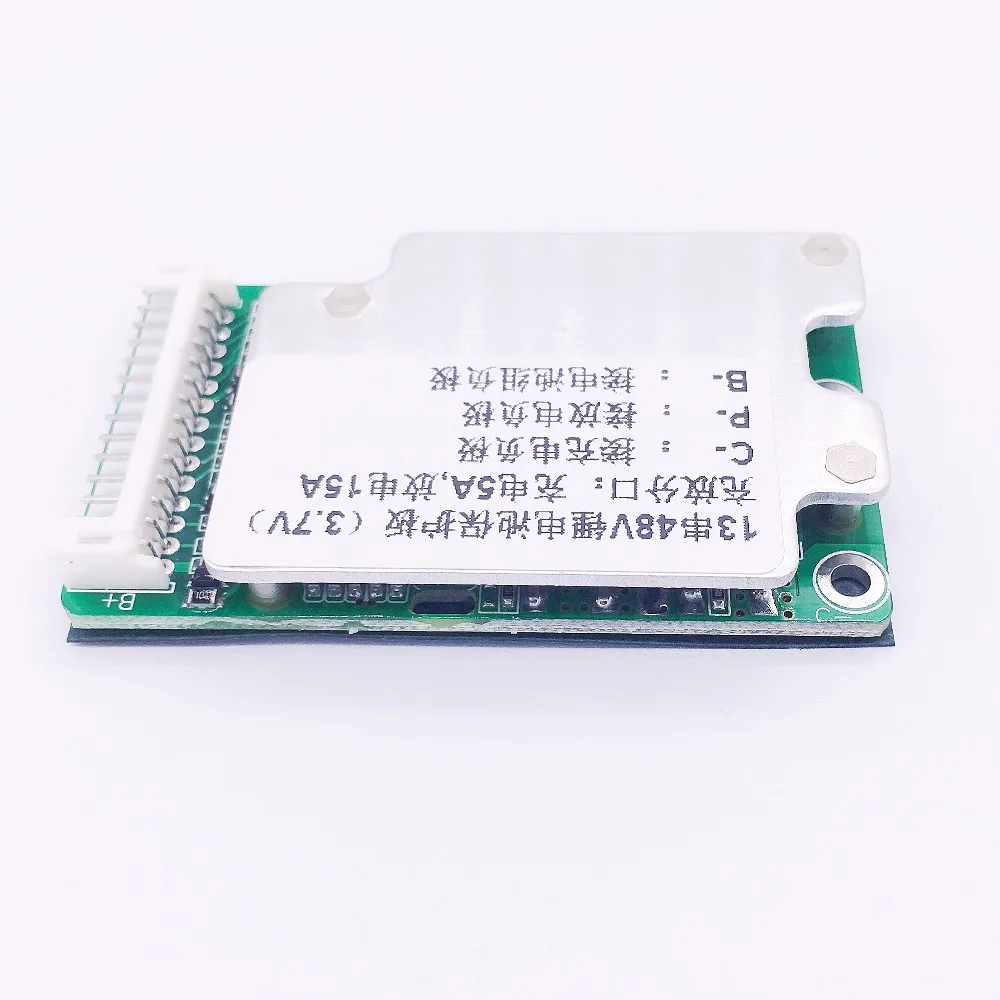Батарея для электровелосипеда 13S 48V Li-Ion литиевая ячейка 15A 18650 защита батареи BMS