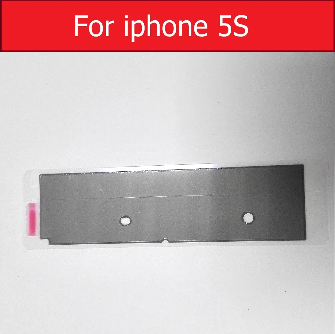 i5s Термостойкая наклейка ЖК-дисплея металлическая чехол для iPhone 5 5S 5c se 6 6s 8 Plus X XR XS MAX теплоизоляция отвода клея - Цвет: i5s