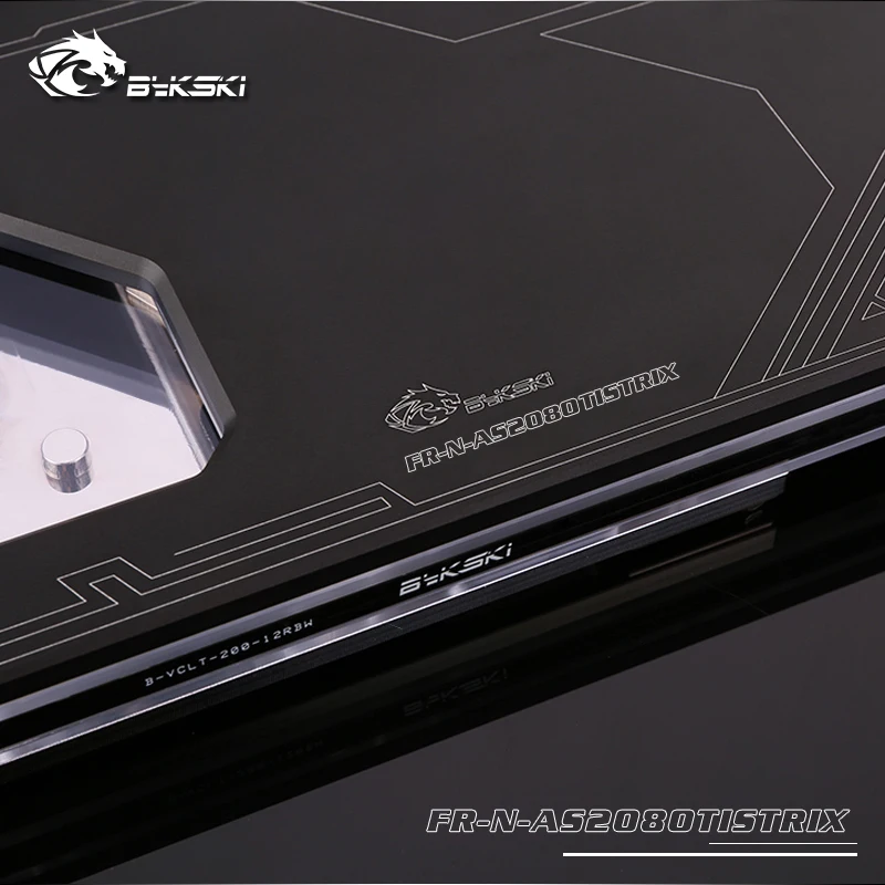 BYKSKI полное покрытие GPU водоблок для ASUS ROG STRIX-RTX2080TI-O11G-GAMING. P/N: FR-N-AS2080TISTRIX | Компьютеры
