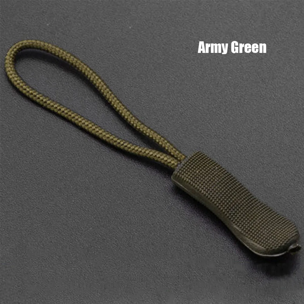 Army Green 2 шт. дорожная сумка, чемодан, палатка, рюкзак на молнии, потяните съемник, верёвка для упражнений, фиксатор бирки, застежка на молнии, сменный зажим, сломанная пряжка - Цвет: Army Green
