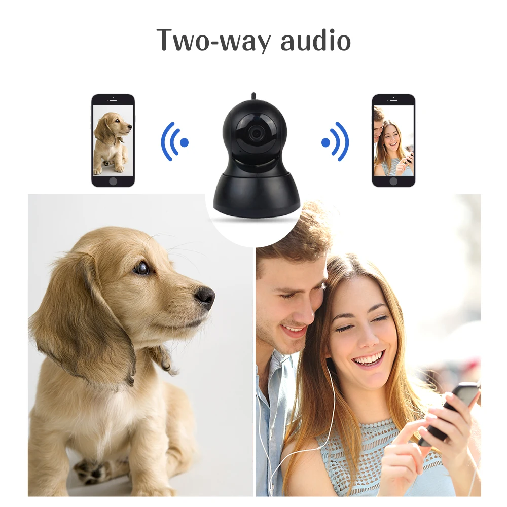 Plv 720 P HD ip камеры Беспроводные Wi Fi видеонаблюдения ночного безопасности сети