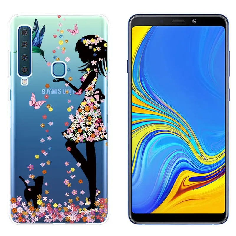 Мягкий ТПУ чехол Arvin для Samsung Galaxy A9 2018 смартфона A5 A6 A7 A8 прозрачный силиконовый A750