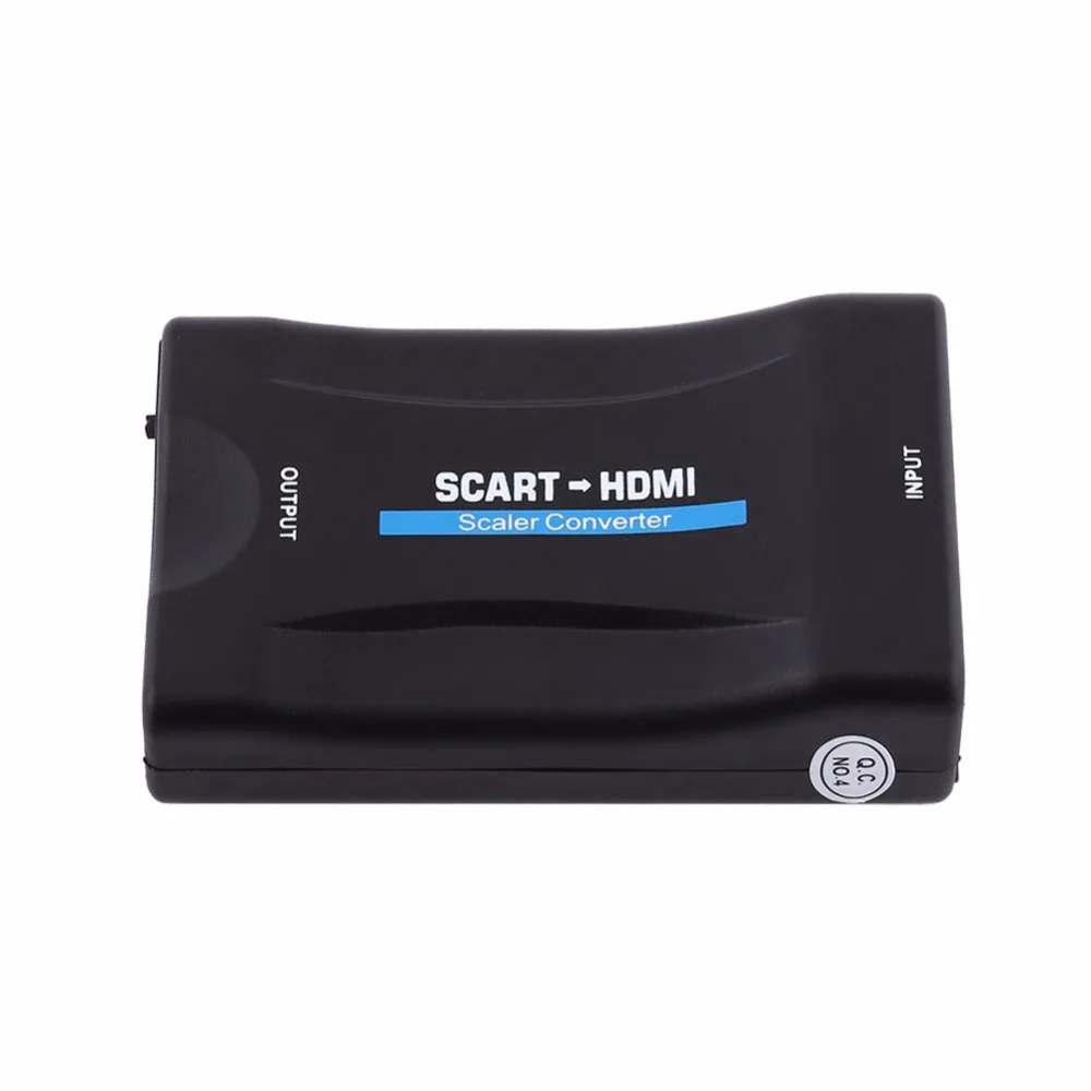 Scart К HDMI аудио видео конвертер скалер адаптер 720P 1080P с USB кабелем для смартфонов