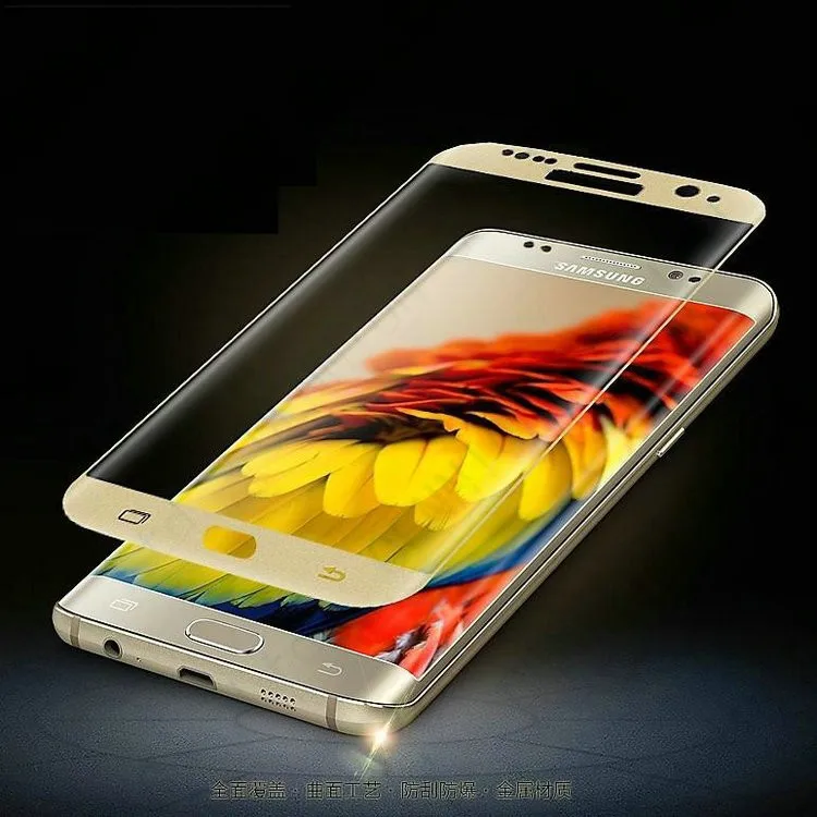 Новинка 2017 закаленное стекло с полным покрытием для Samsung Galaxy s6 s7 Edge s8 s9 plus Защитная