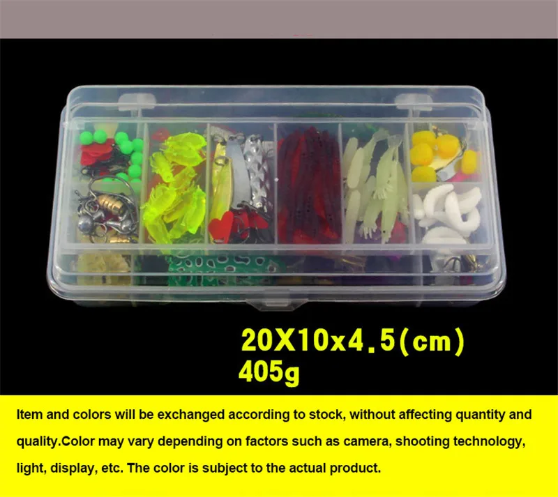 136Pcs New Leure De Peche Mixed Popper Minnow Soft VIB CrankBait Fishing Lures Set Worm Soft Lure Kit Jig Hooks Pesca In Box