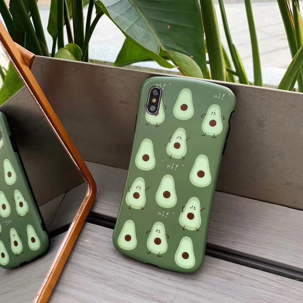 Small waist shape fruits Total package side soft and ultrathin For iphone 6 plus 7 8 7P 8P X XS Max XR Phone Case |
