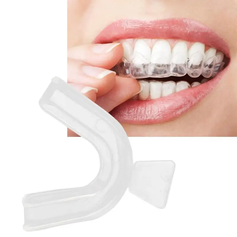 

Hot 1Pcs Transparent Thermoforming Dental Mouthguard Oral Hygiene Teeth Whitening Mouth Guard Oral Care Tools