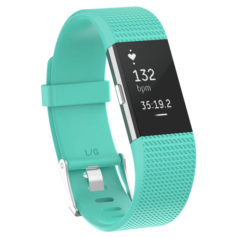 Сменный силиконовый резиновый ремешок браслет для Fitbit CHARGE 2 charge2 маленький или