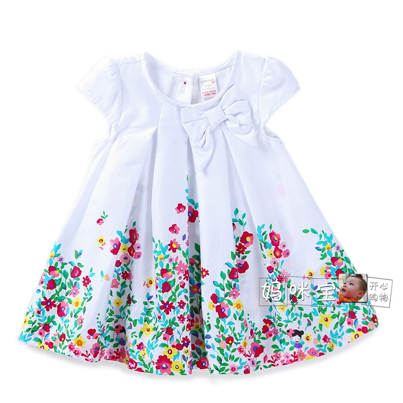 Новинка 2019 летнее платье одежда для маленьких девочек детское принцессы с