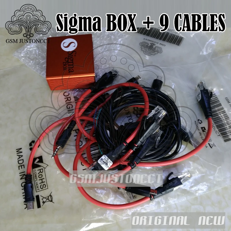 2019 новейшая версия 100% оригинал Sigma Box + 9 кабелей и ремонт для Nokia ZTE Huawei .......|repair fors|box