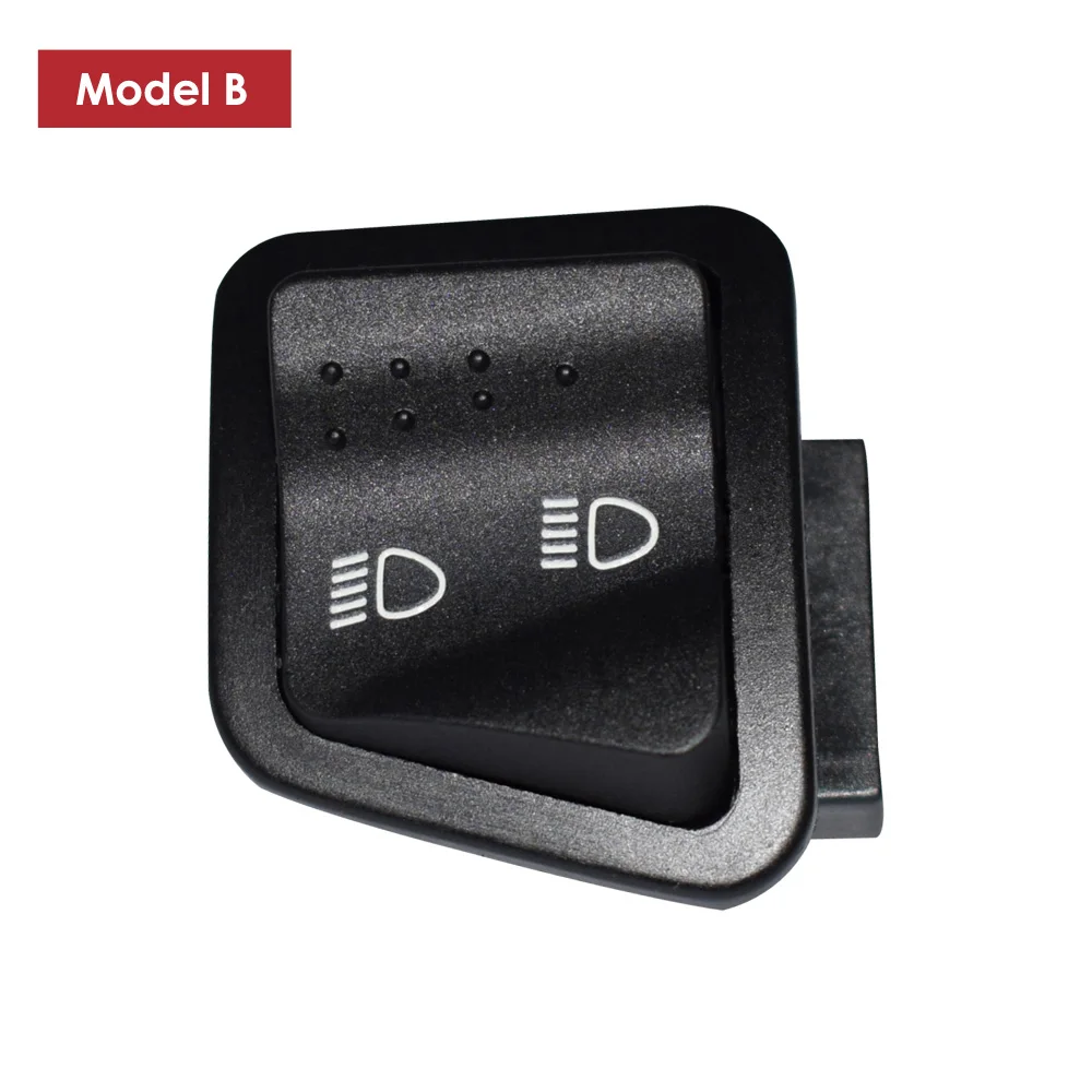 Model B Motorcycle Switches Button Horn Turn Signal High Low Beam Electric Start Buttons Assembly For PIAGGIO Zip 50 Fly 100 150 - Цвет: Model B