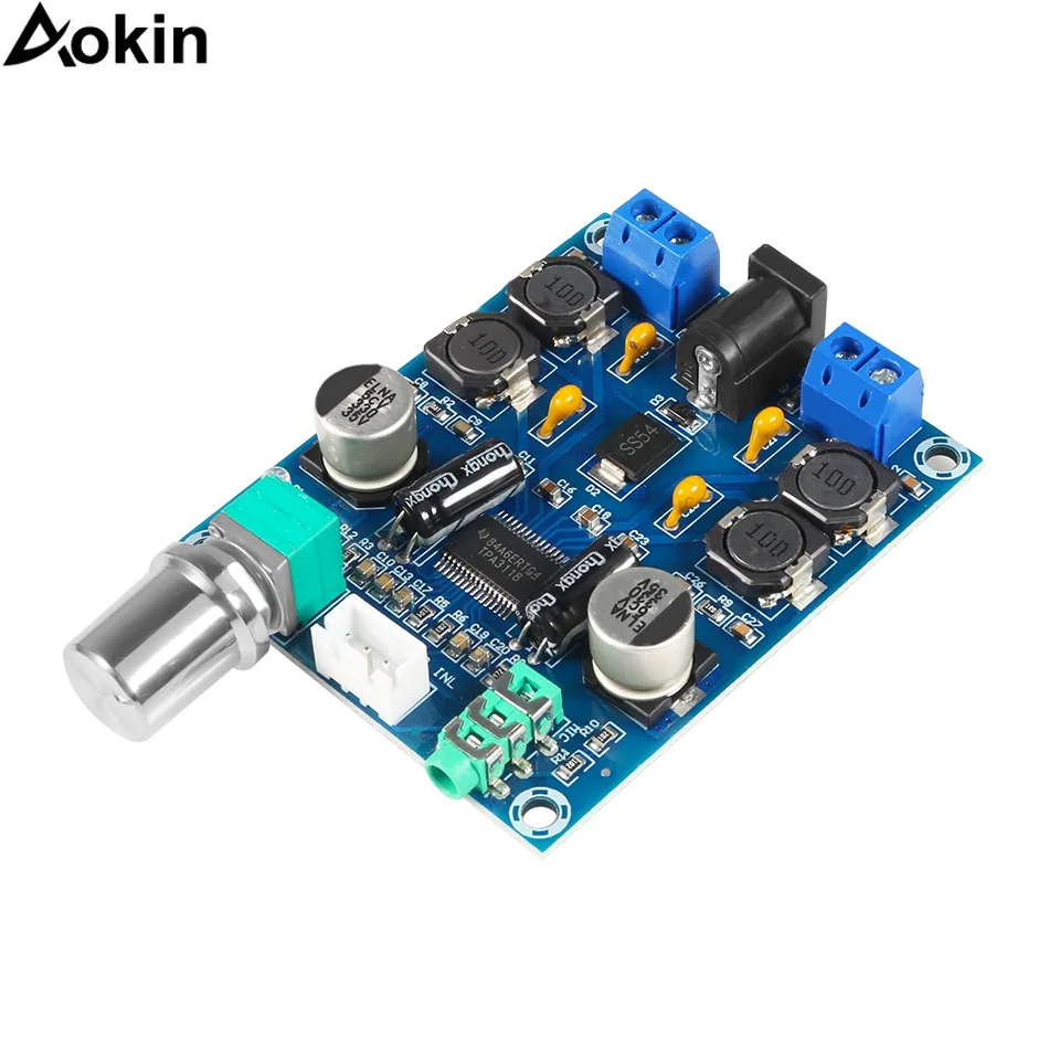 DIY TPA3118D2 45 Вт * 2 цифровой модуль усилителя двойная Плата мощности аудио|Детали и