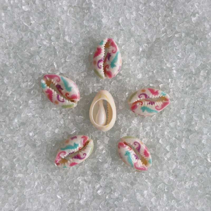 Бесплатная доставка (50 шт./лот) океан серии натуральный разрез Cowrie оболочки