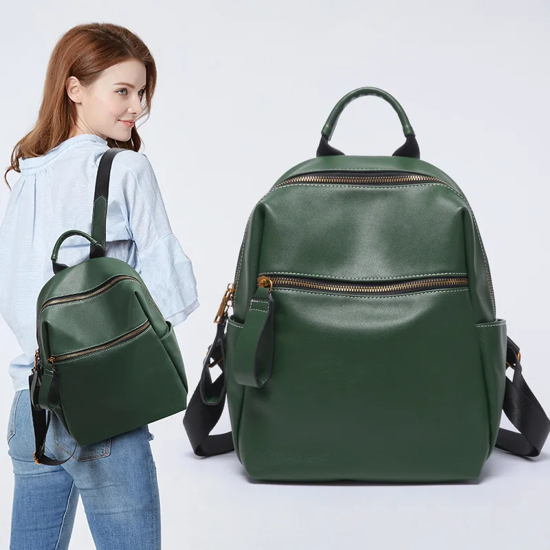 Женский кожаный рюкзак школьный Mochila для девочек подростков Softback Bags лето