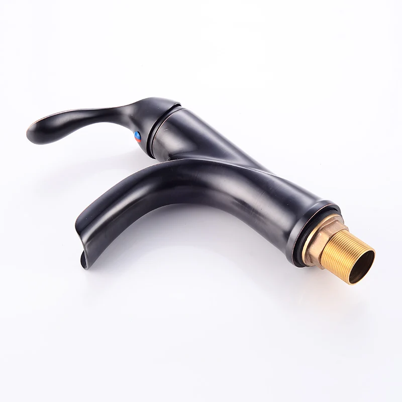Латунный Смеситель для раковины в ванной комнате водопад|bronze waterfall faucet|bathroom basin