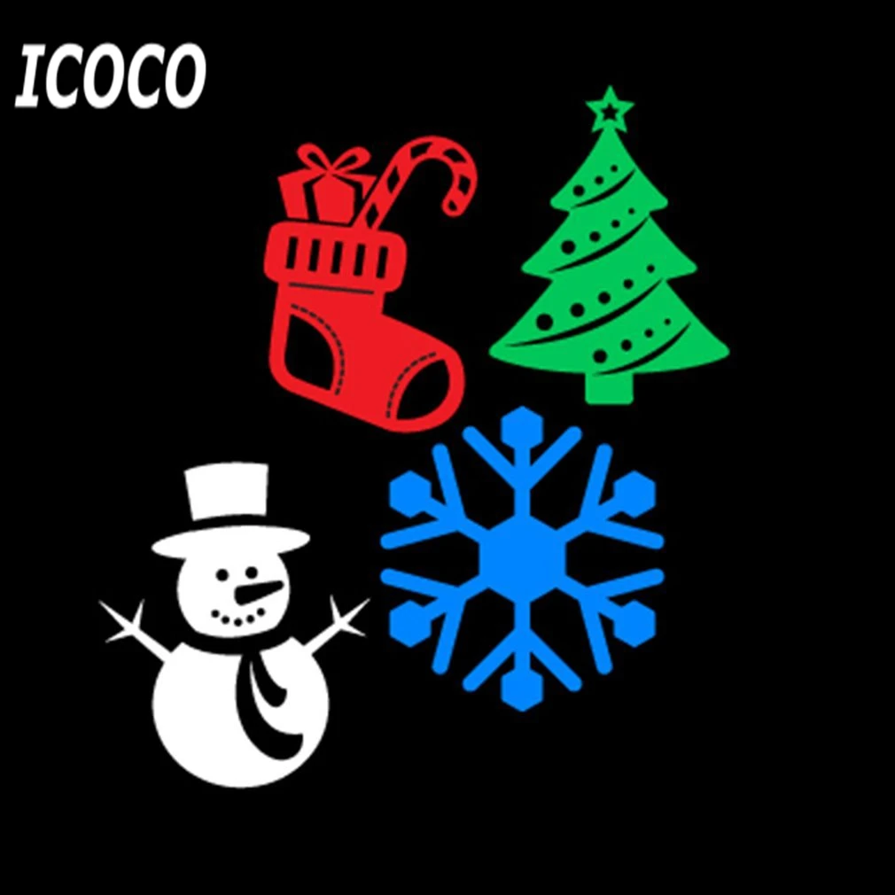 ICOCO 1 шт. шаблон карты для наружной светодиодной лампы лужайки переключаемая