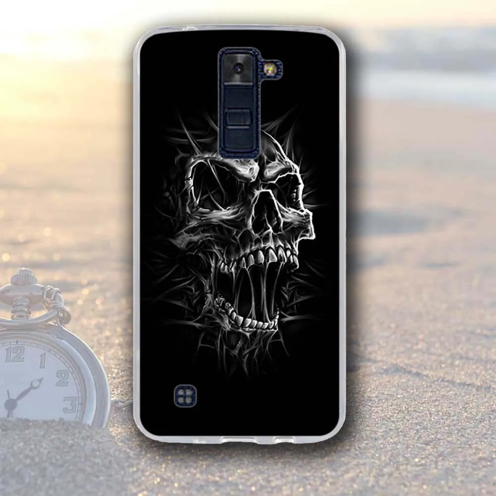 Чехол для телефона LG K8 K350N K350DS LTE K350E Escape 3 K373 Phoenix 2 мягкий силиконовый чехол-накладка для LG K7 K10 Leon Spirit сумки