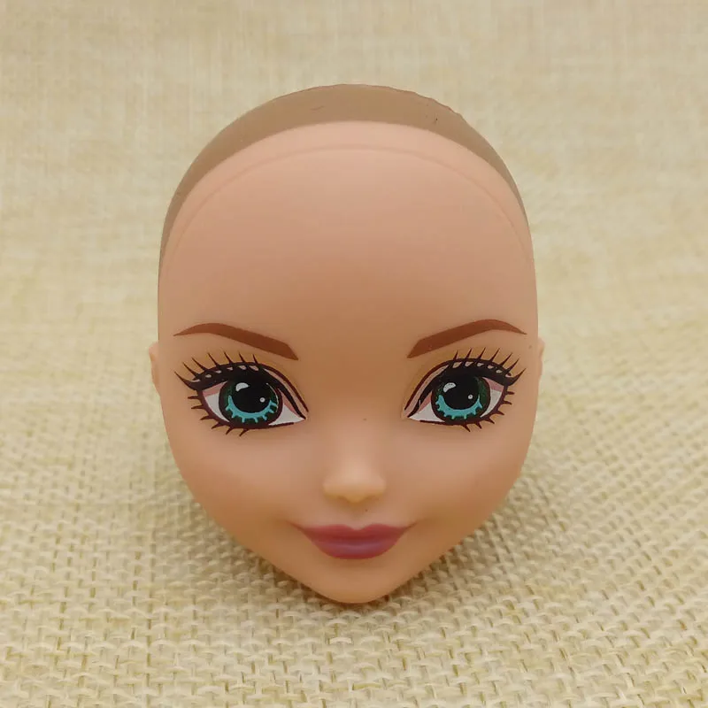 1 Мягкая кукла DIY голова для куклы Monster High BJD кукла практичная Монстр демон головы без волос куклы аксессуары детские игрушки - Цвет: 1