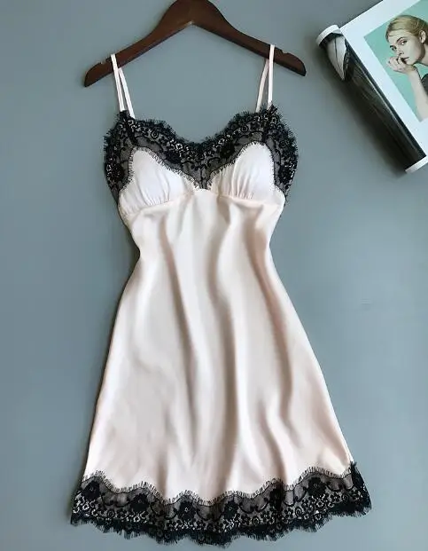 Новинка 2018 г. пикантное нижнее белье Fdfklak ночные рубашки без рукавов женские