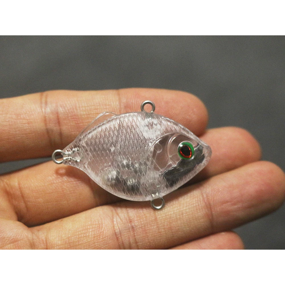 GYFISHING 20 шт неокрашенные новые рыболовные тонущие Lipless VIB твердые приманки