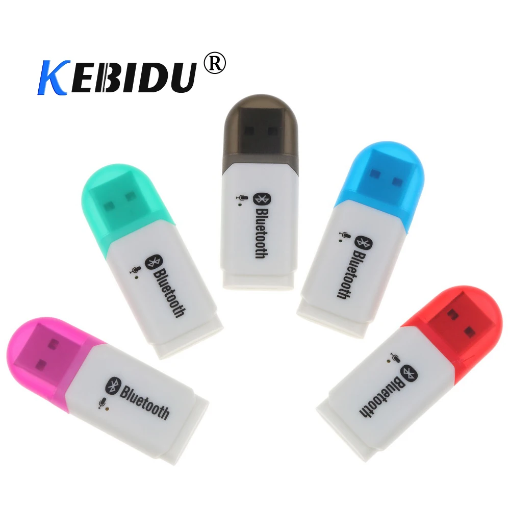 Kebidu Mini USB Bluetooth 5 0 беспроводной аудио адаптер стерео приемник Handsfree автомобильный