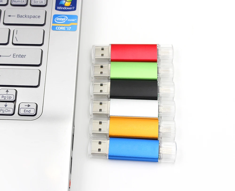 Смартфон планшетный ПК USB флэш-накопитель 64 ГБ флеш-накопитель, OTG 32 ГБ 16 ГБ 8 ГБ 4 ГБ usb запоминающий диск USB 2,0 Флешка для телефона