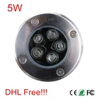 10 шт., подземная светодиодная лампа, 1 Вт, 3 Вт, 5 Вт, IP67