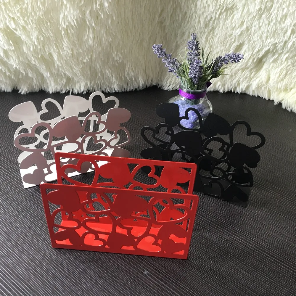 Креативный модный кухонный Железный держатель для салфеток бумажных стойка