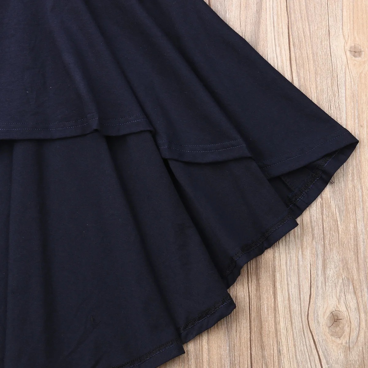 Летние От 1 до 5 лет для маленьких девочек комплекты одежды белые футболки с