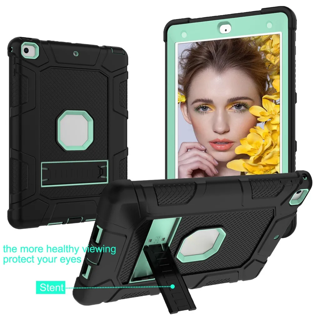 Гибридный прочный защитный чехол с подставкой для планшета 9 7 дюйма|Чехлы