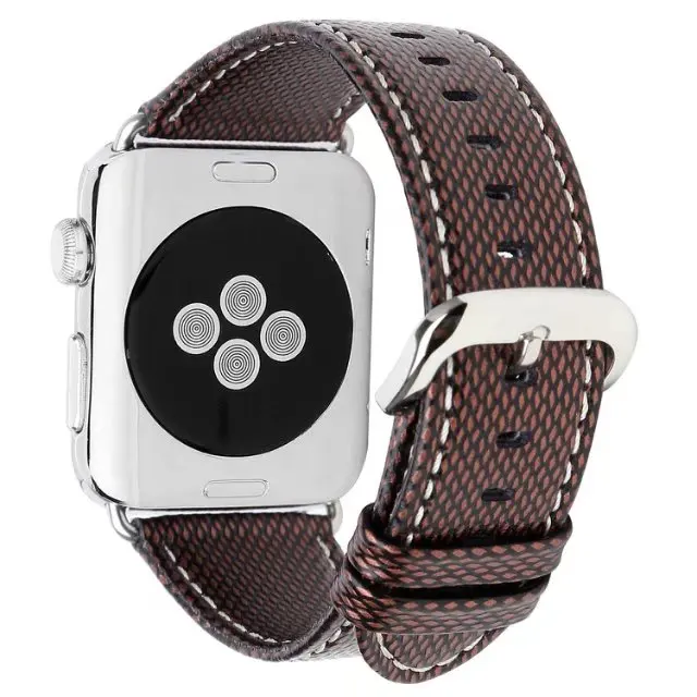 Пояса из натуральной кожи Apple Watch группа 38 мм 42 замена ремешок для iwatch sport & издание