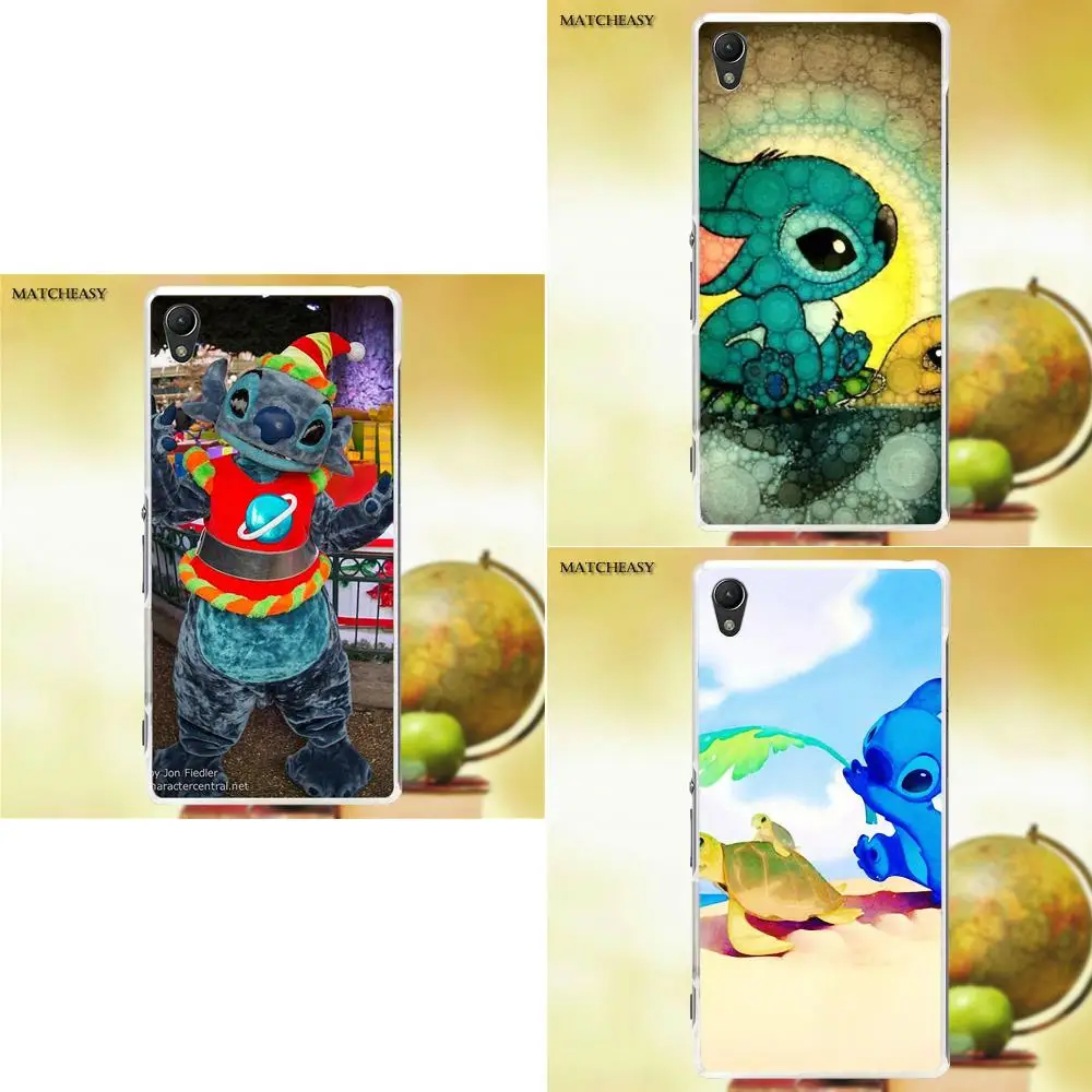 Oedmeb Лило и Стич черепаха ТПУ чехол Капа для Sony Xperia Z Z1 Z2 Z3 Z4 Z5 compact Mini M2 M4 M5 T3 E3