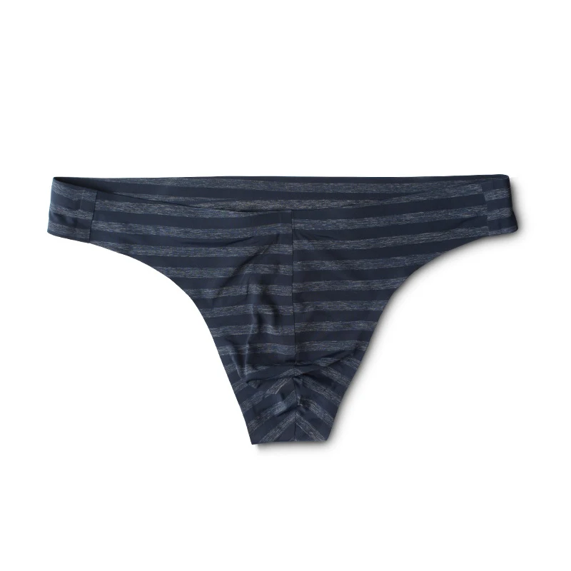 Стринги мужские стринги шелковое бикини с мешочком в полоску сексуальное нижнее