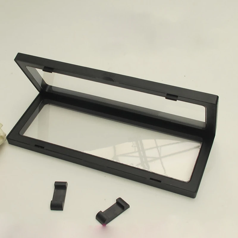 BlueZoo New Arrival Mini Rectangle Nails Color Card Display Frame for Art Black Panel Nail Board |