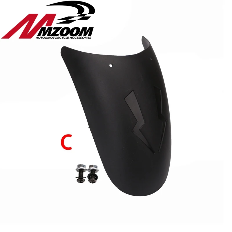 Универсальный мотоцикл спереди и сзади пластиковые fender удлинитель для Honda Yamaha