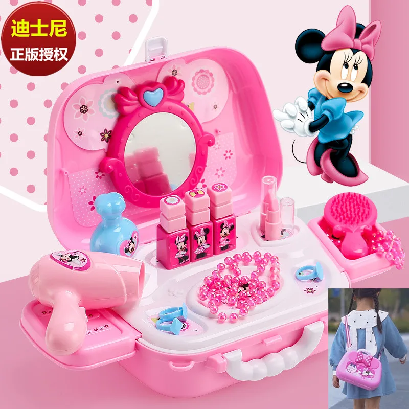 Игрушка-рюкзак Disney Подлинная мультяшная Минни Маус туалетный столик для макияжа