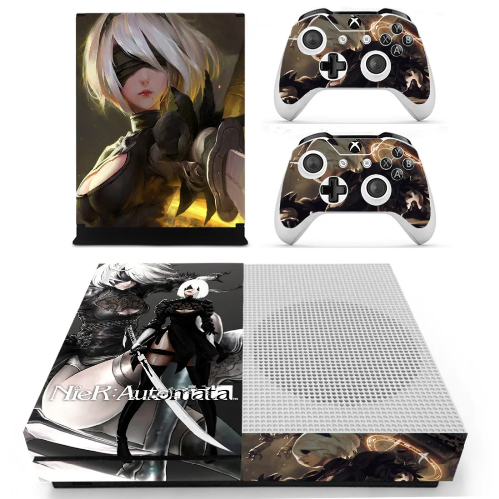 НИР автоматов кожи Стикеры наклейка для Xbox One S консоли и контроллеры тонкий s