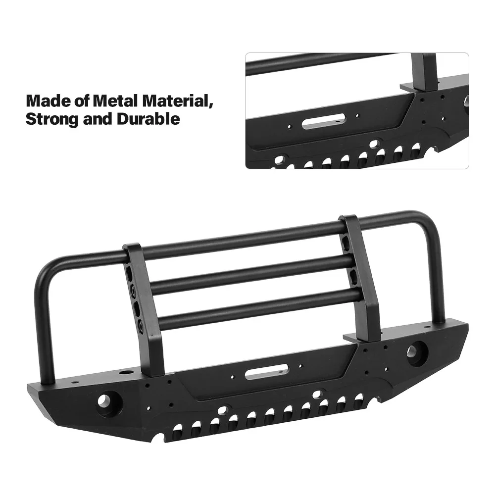 Металлический передний задний бампер с 4LED фонари заднего хода для прицепов крюк