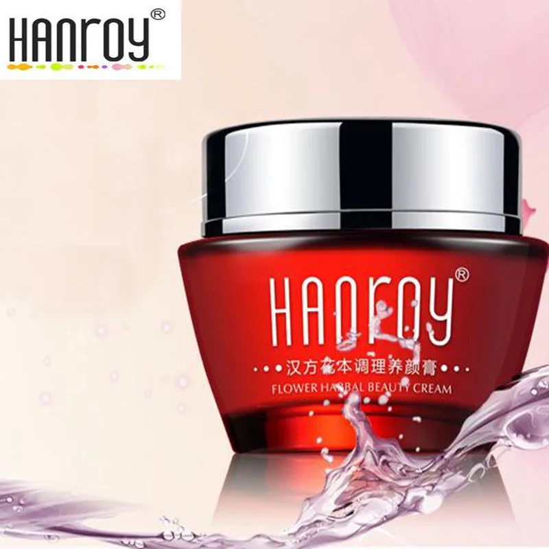 Новый Бренд HANROY Цветок Травяные Салон Крем Чистый Завод Суть Анти Старения