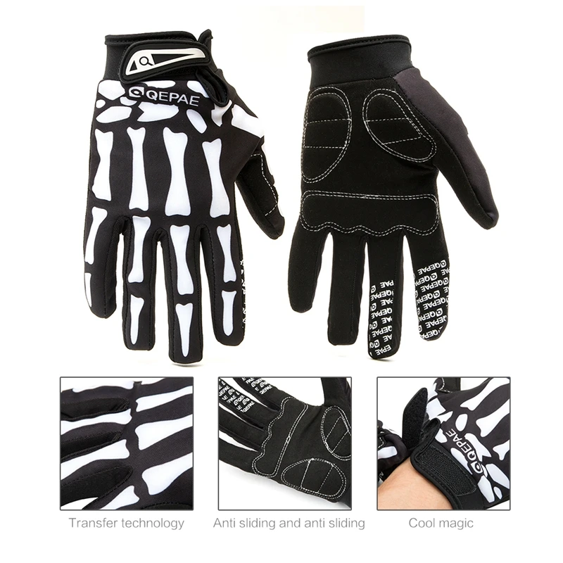 Qepae полный палец мотоциклетные зимние перчатки сенсорный экран Guantes Мото Гонки/лыжи/скалолазание/Велоспорт/езда Спорт Мотокросс перчатки