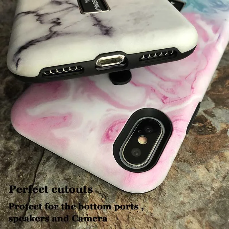 Силиконовый мраморный чехол Kerzzil для iphone 6 6s 7/8 Plus мягкий телефона из ТПУ iPhone X plus