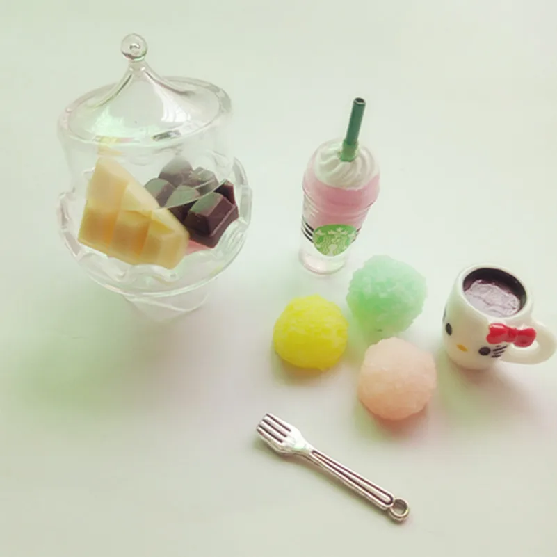 50 шт. серебряные вилки для кукольного домика | Дом и сад