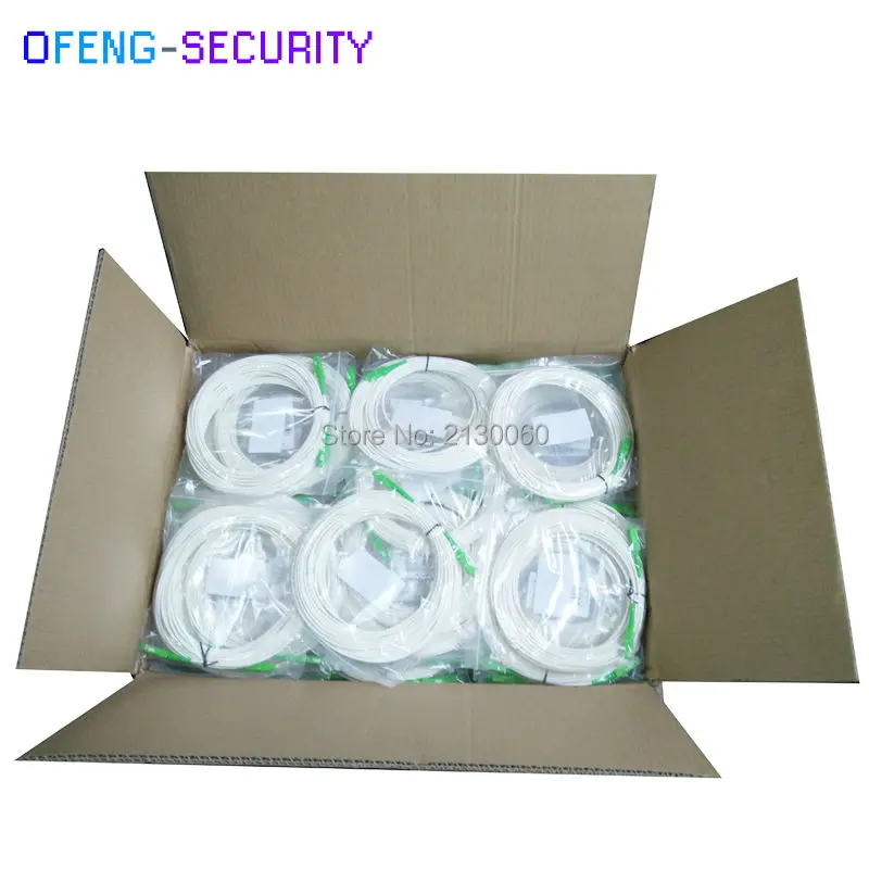 Оптический соединительный шнур оптический перемычка 15m SC/APC SM(G657B3) SX(LSZH) 3 0 мм белый