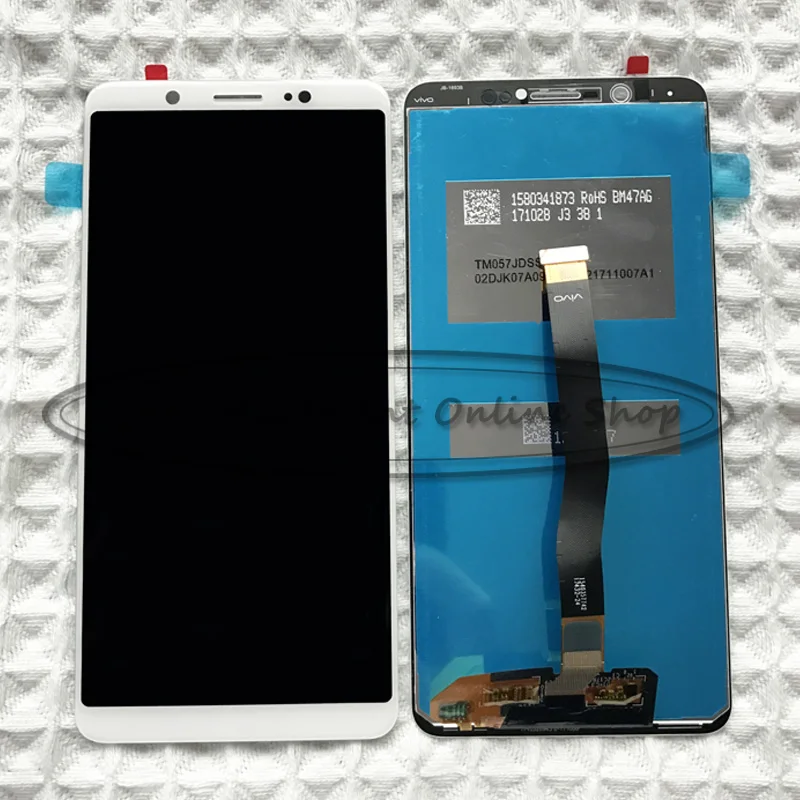 100% тестирование белый/черный 5 7 дюймов Высокое качество для BBK Vivo V7 ЖК дисплей
