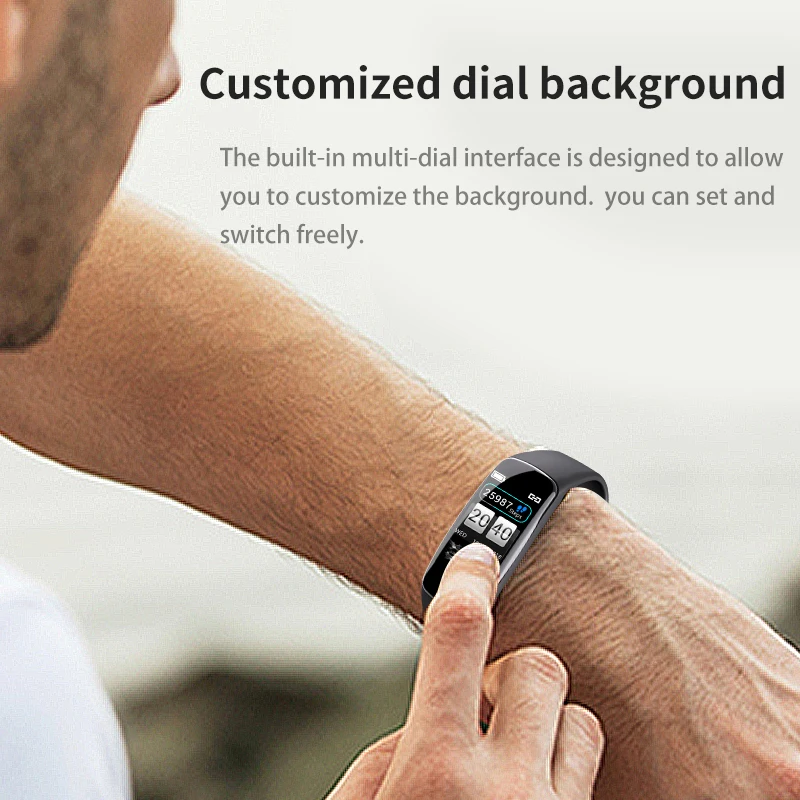 Новый 2019 Смарт часы для мужчин женщин Bluetooth Спорт браслет сердечного ритма