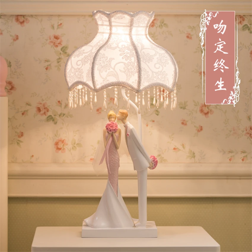 Скандинавская мебель свадебные парные настольные лампы для гостиной спальни