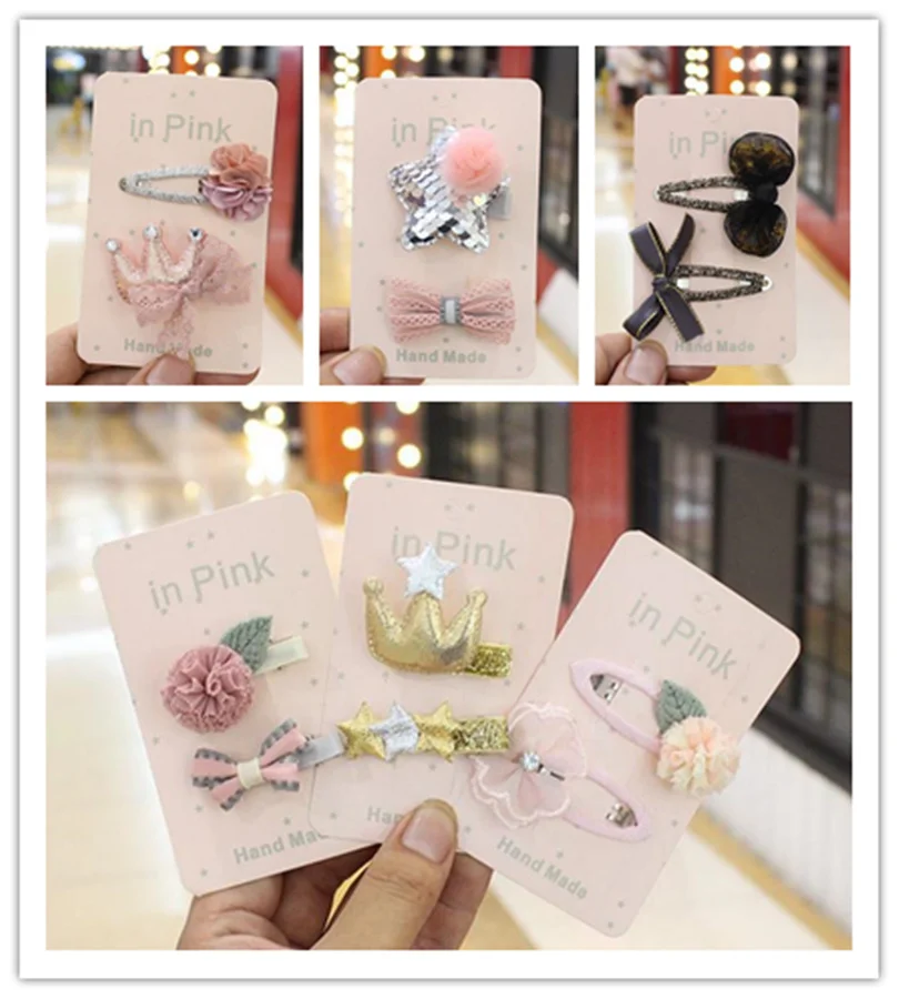 

Gauze Bowknot Hairpin Girls Kids Glittering Hair Clips Bows Barrette Accessories For Children Hair Ornaments Hairclip Headdress